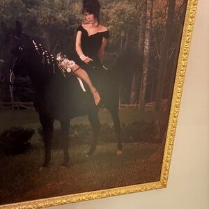 BESPOKE Elegant Black velvet gown ruching in middle -VIDEOS used in photo shoot